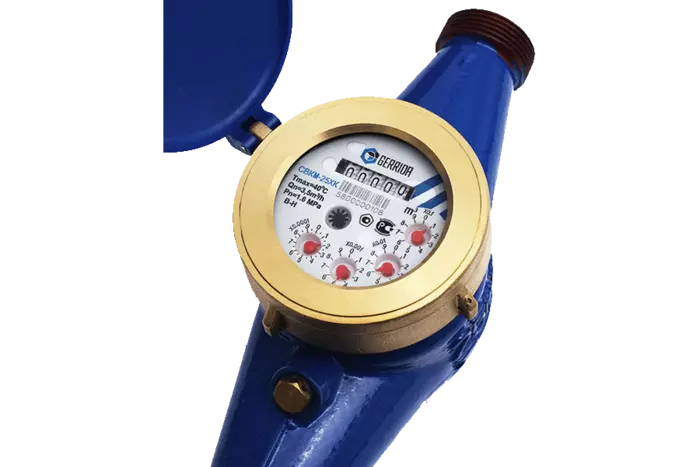 Счетчик воды мокроходный СВКМ-25ХК Ду25, L=260 мм, многоструйный 2